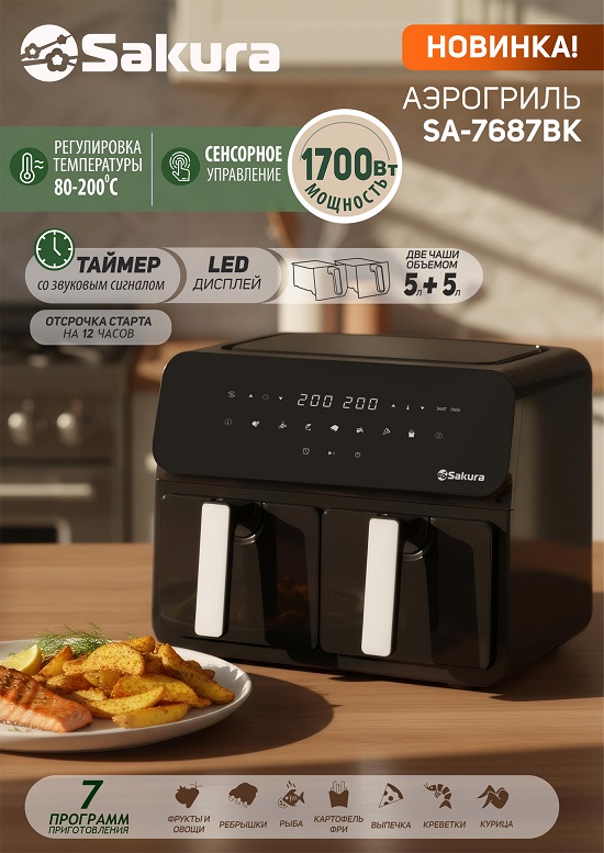 SA-7687BK 550 презентация