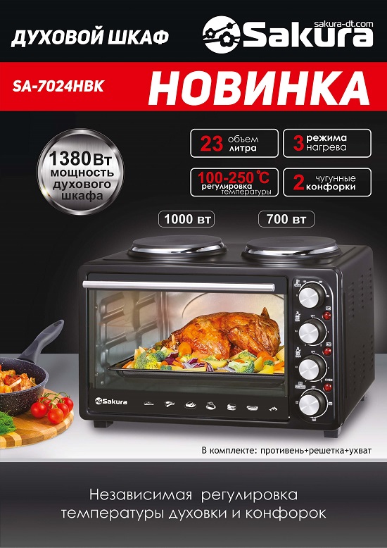 Презентация духовка 7024HBK