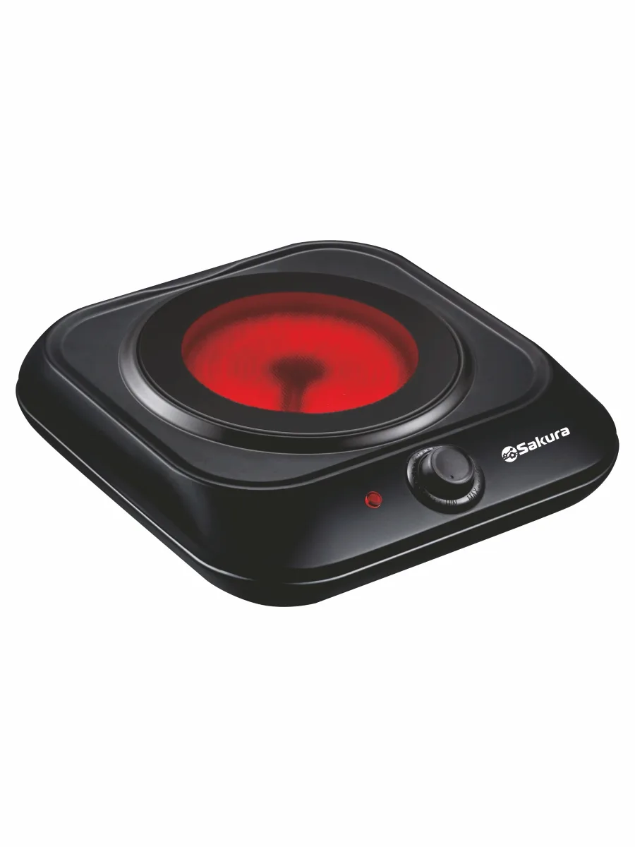 Плита настольная SAKURA SA-7165BK