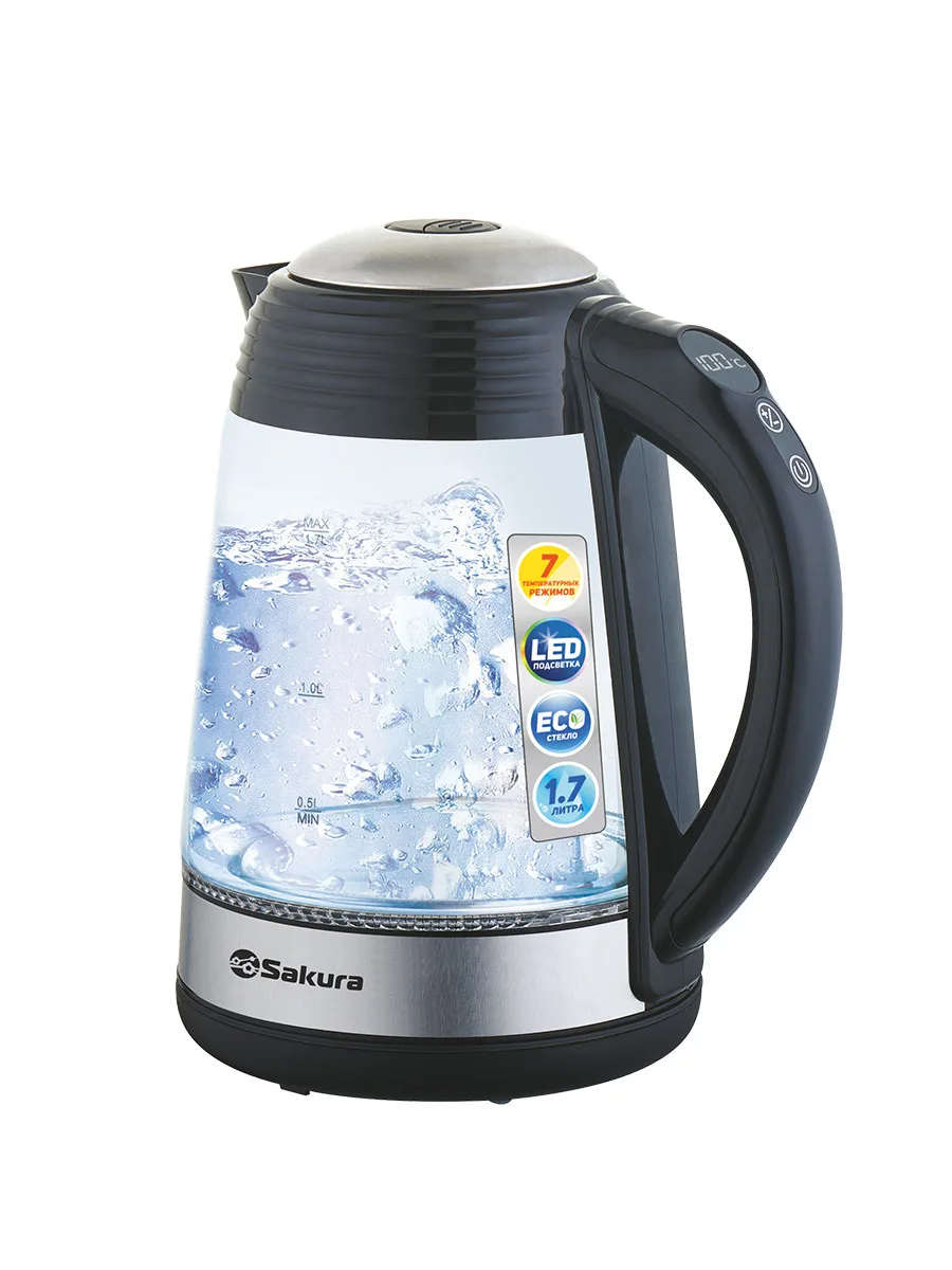 Чайник электрический SAKURA SA-2729DBK