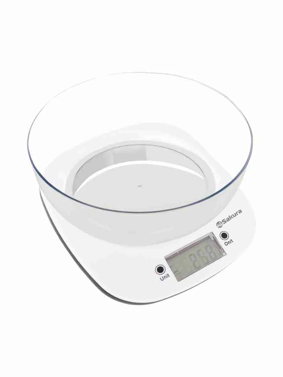 Весы кухонные SAKURA SA-6078W