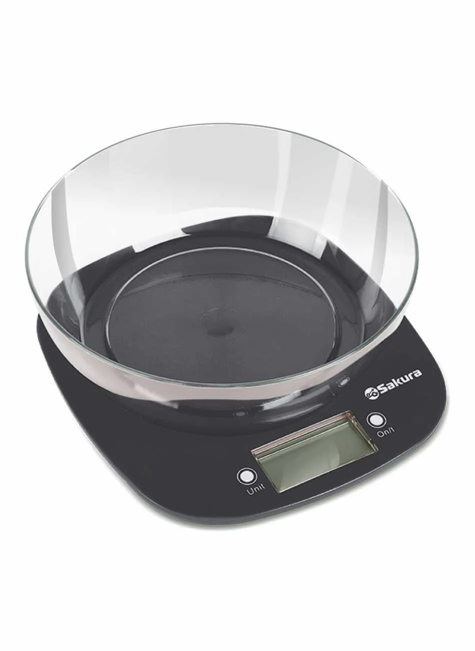 Весы кухонные SAKURA SA-6078BK