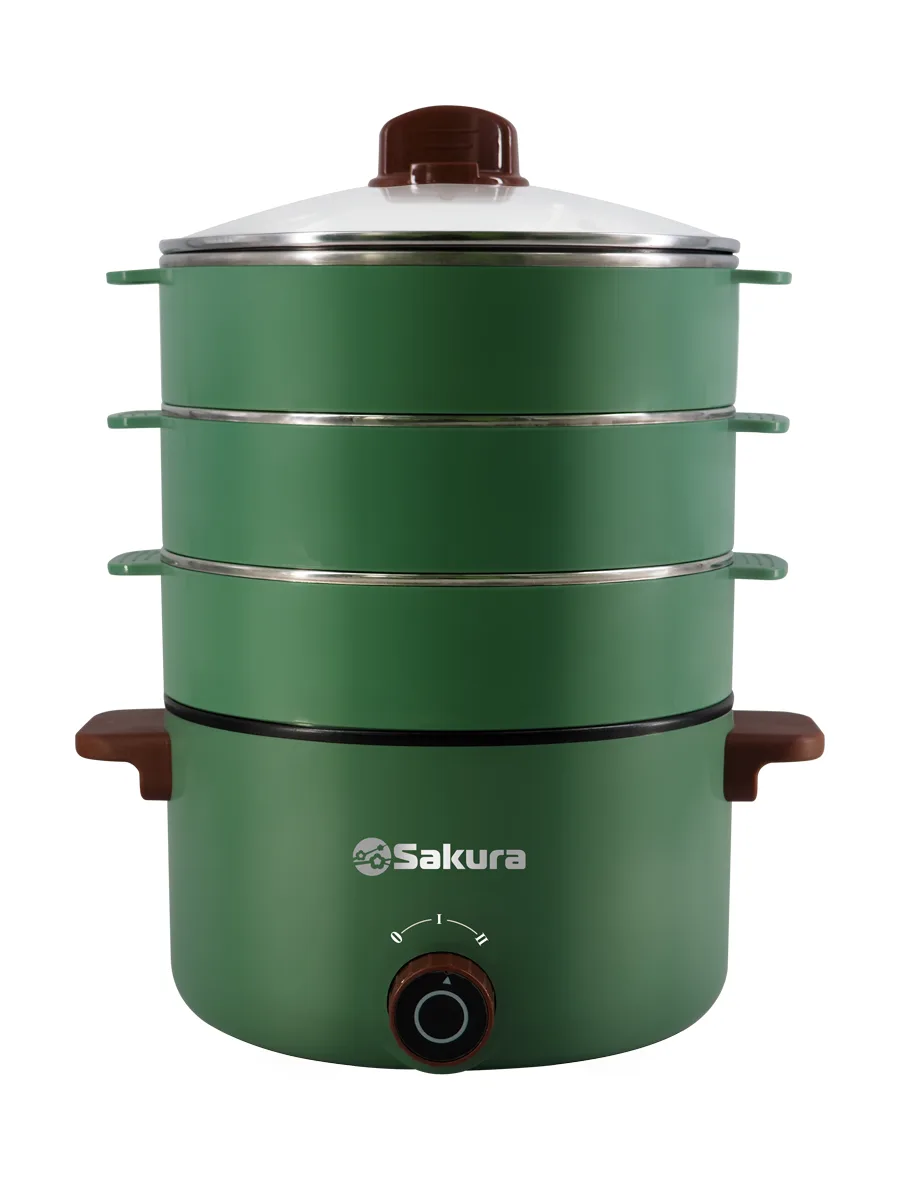 Пароварка SAKURA SA-7218GR
