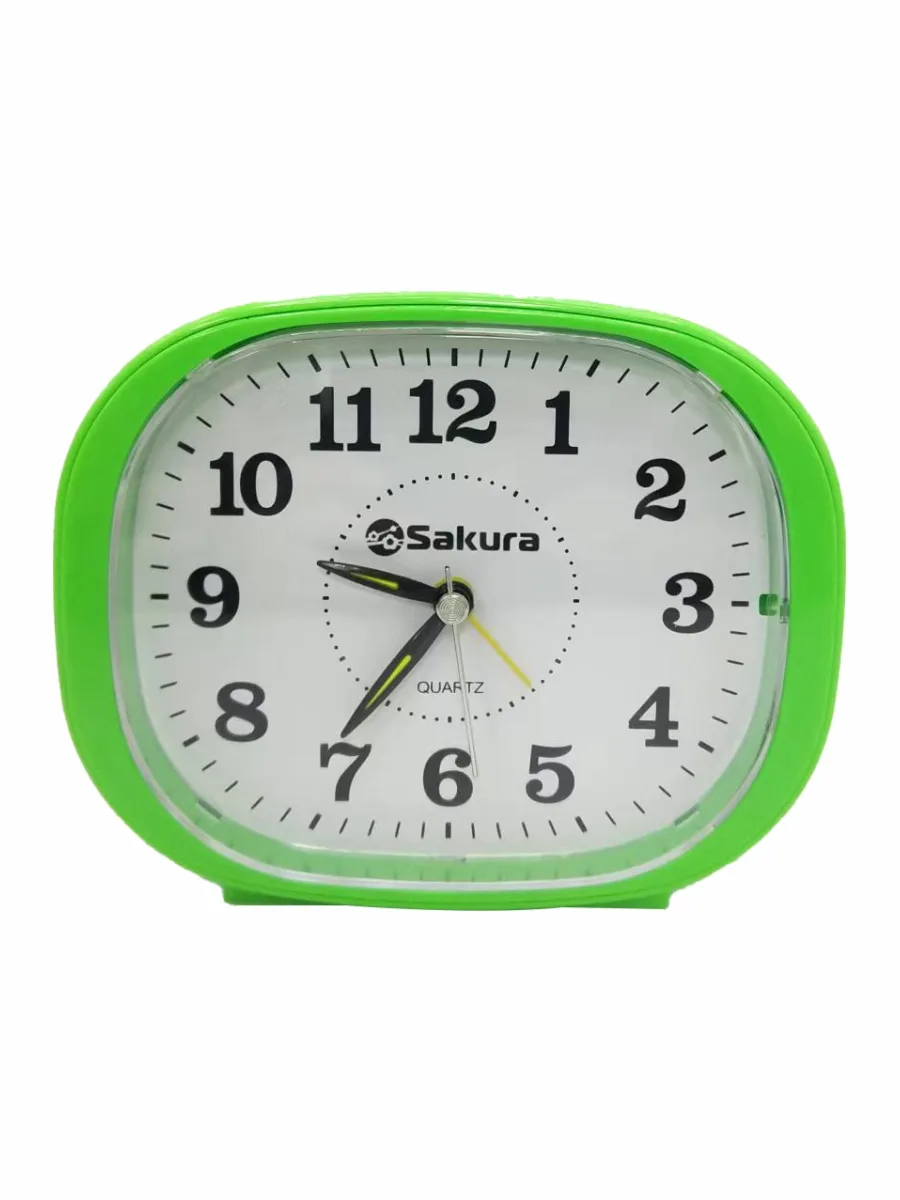 Будильник SAKURA SA-8529GR зелен