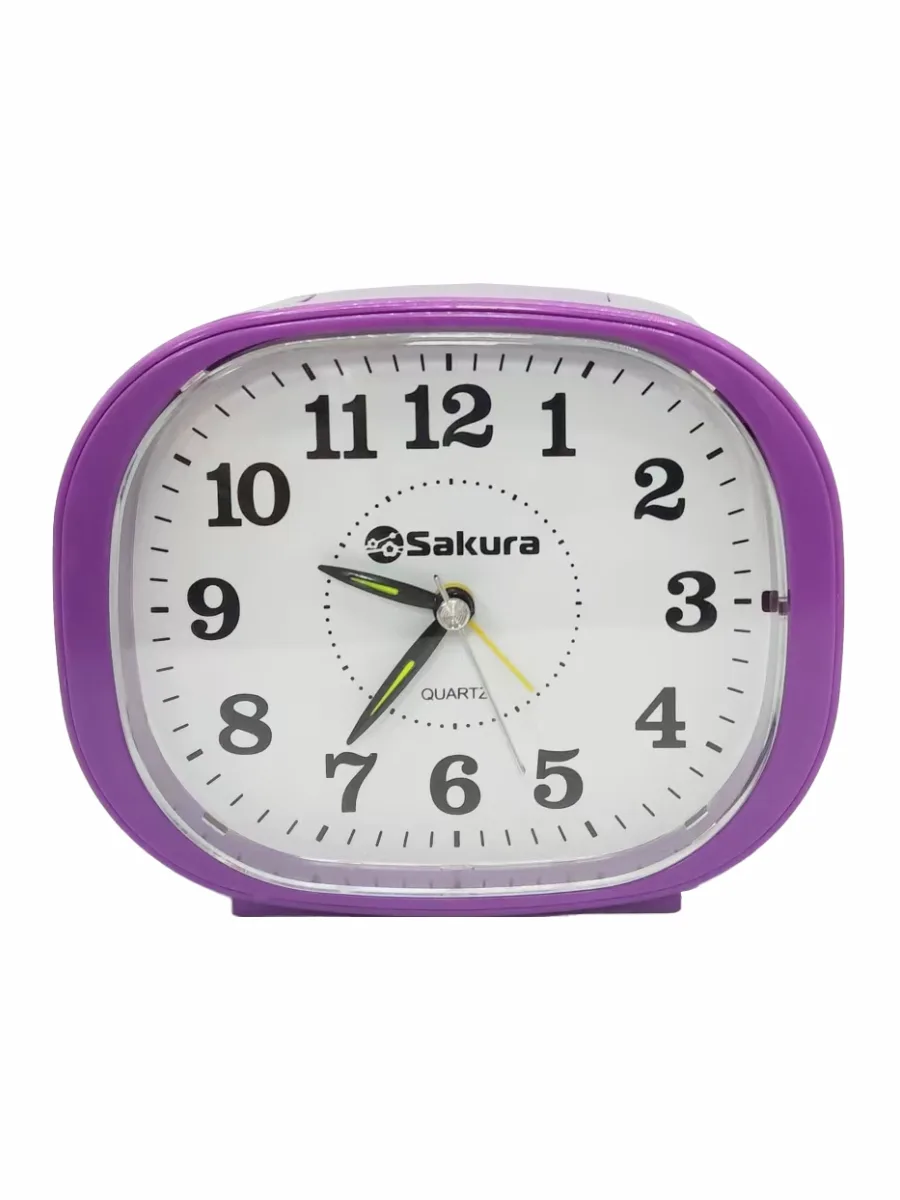 Будильник SAKURA SA-8529V фиолет