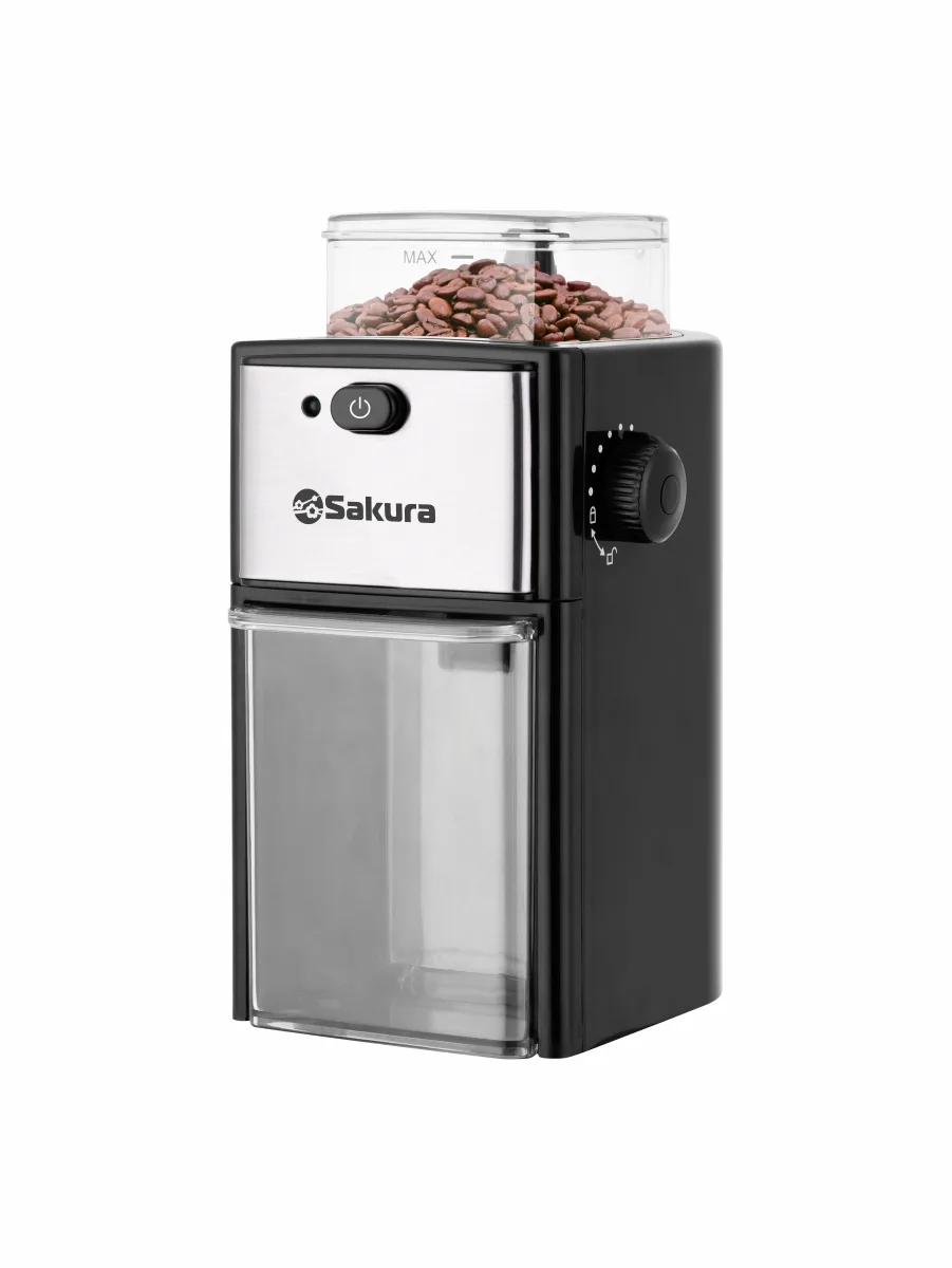 Кофемолка SAKURA SA-6180BK