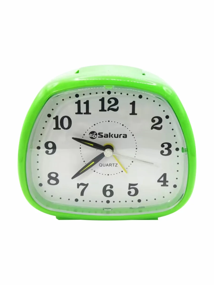Будильник SAKURA SA-8530GR зелен