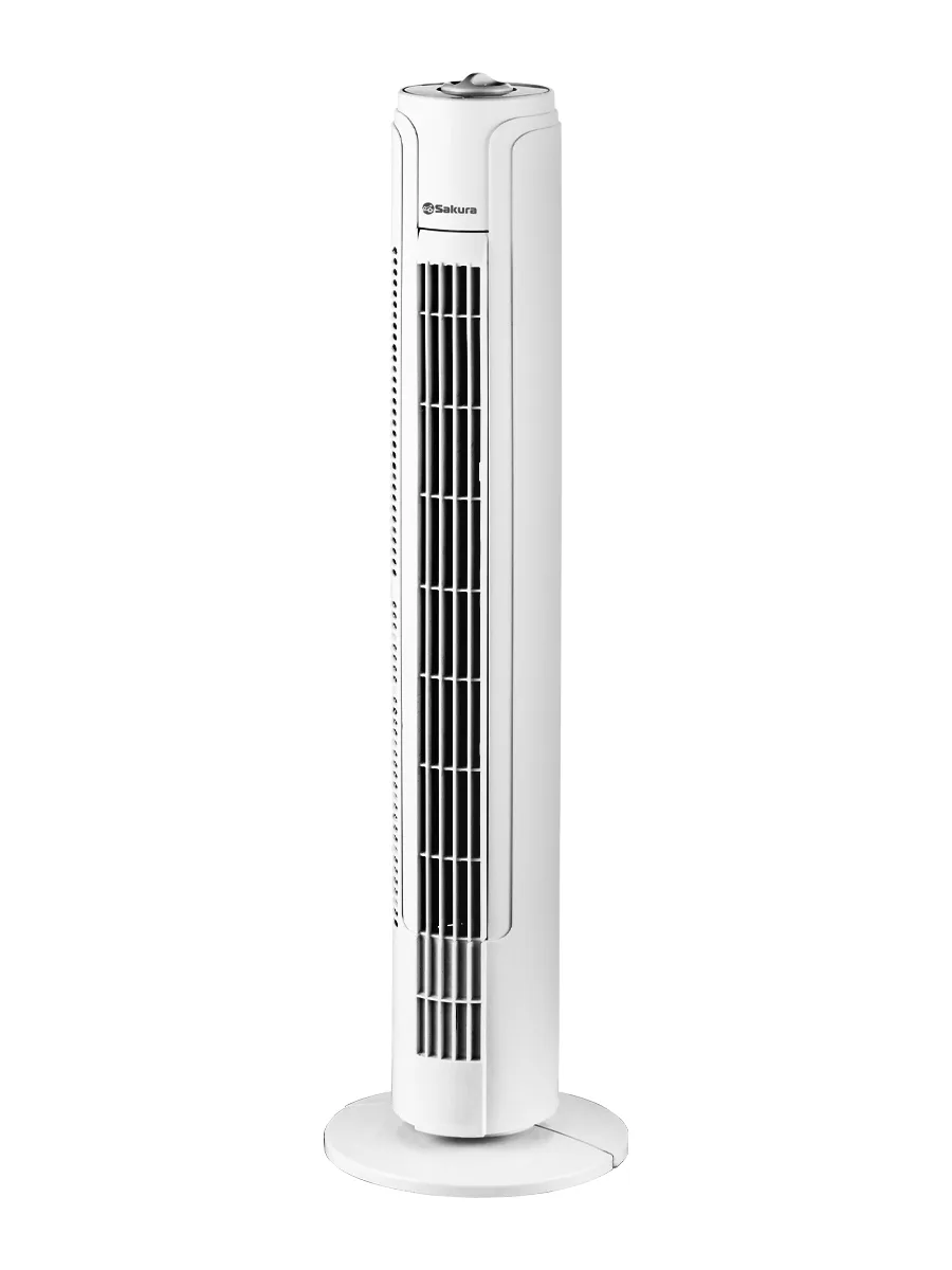 Вентилятор-колонна SAKURA SA-19W бел