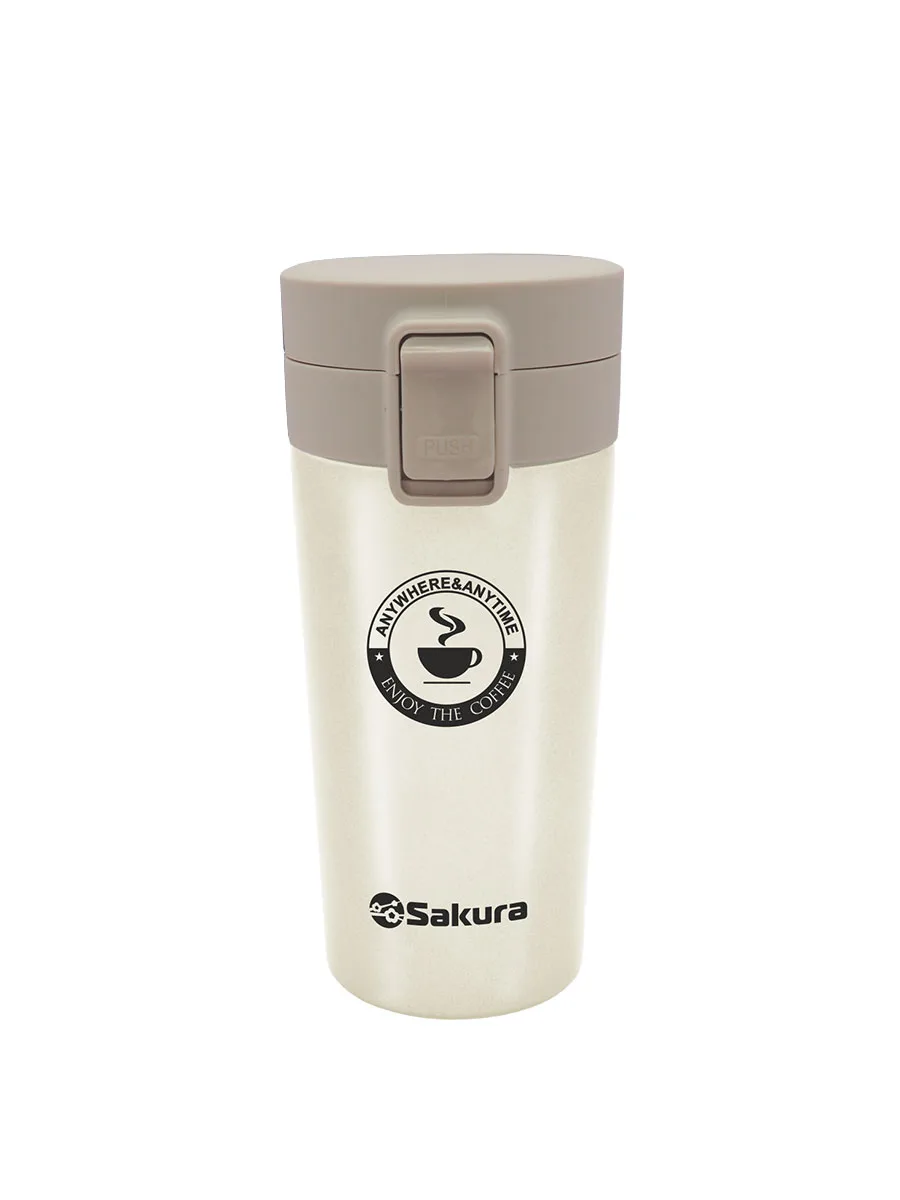 Термокружка SAKURA TM-01-380WG cream