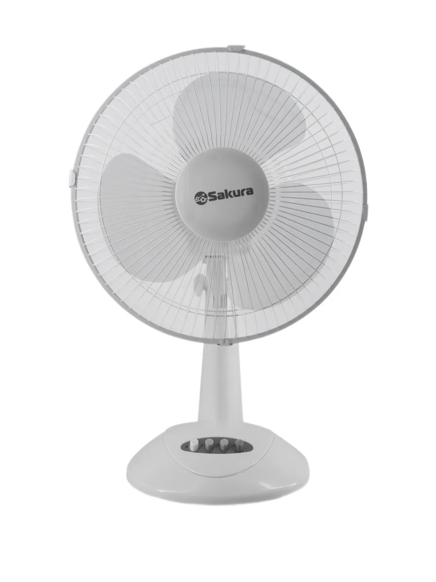 Вентилятор SAKURA SA-14G бел/прозр