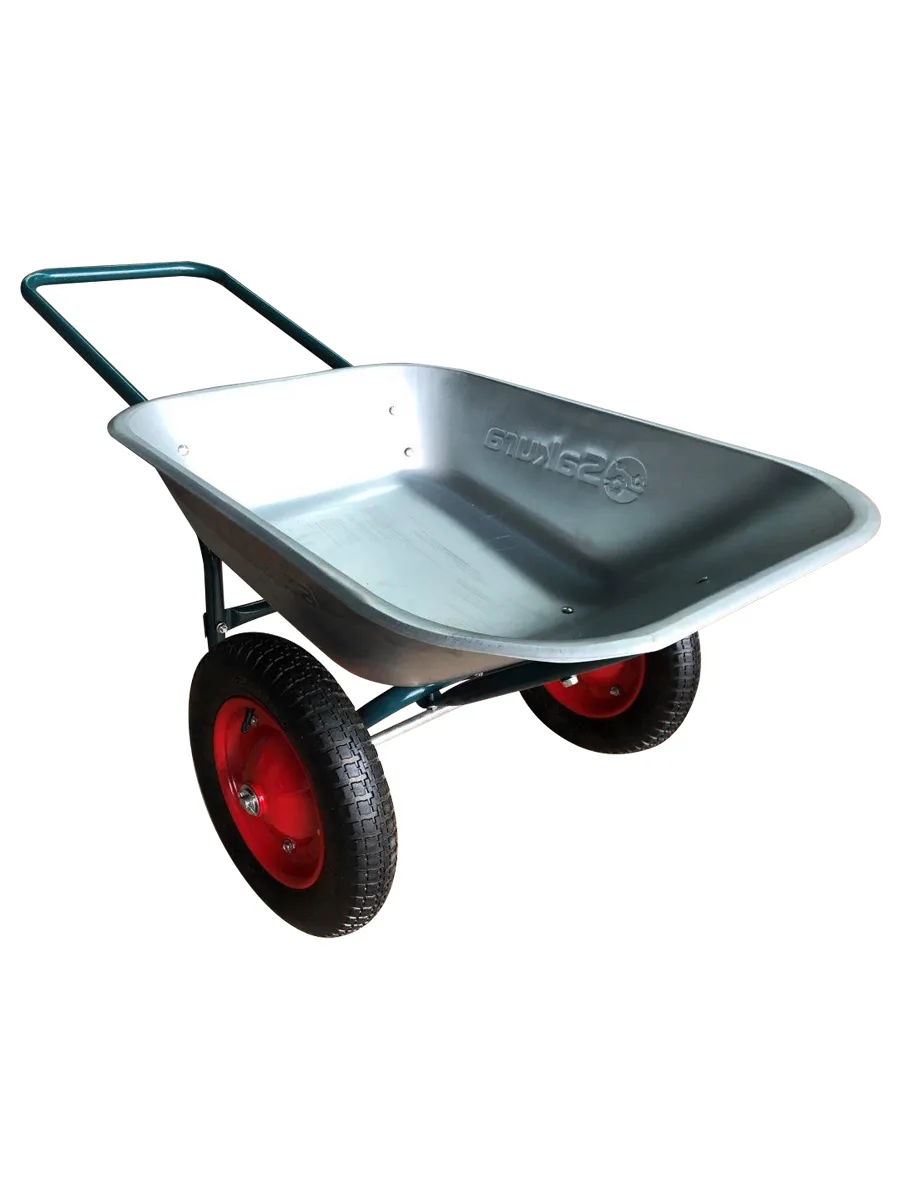 Тачка садовая SAKURA WB4207 2кол 65л 130кг