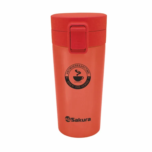 Термокружка SAKURA TM-01-380CL корал/coral